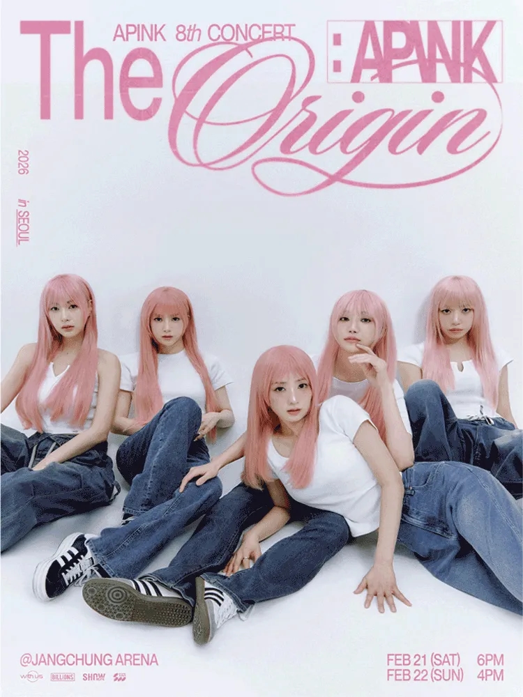 2026 Apink 8th Concert 〈The Origin : APINK〉 포스터